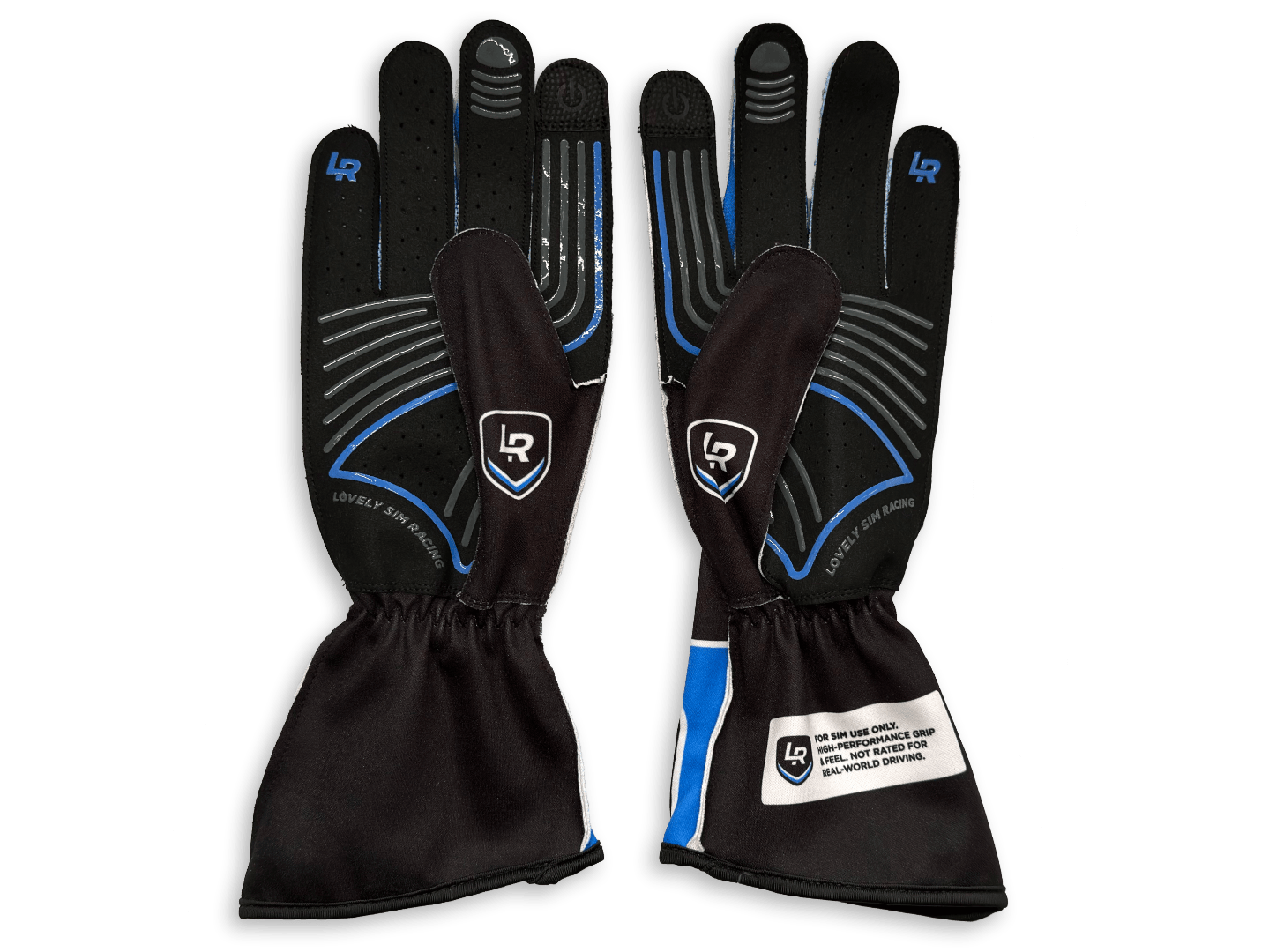 Lovely Sim Racing Gloves Long v2 (Black)