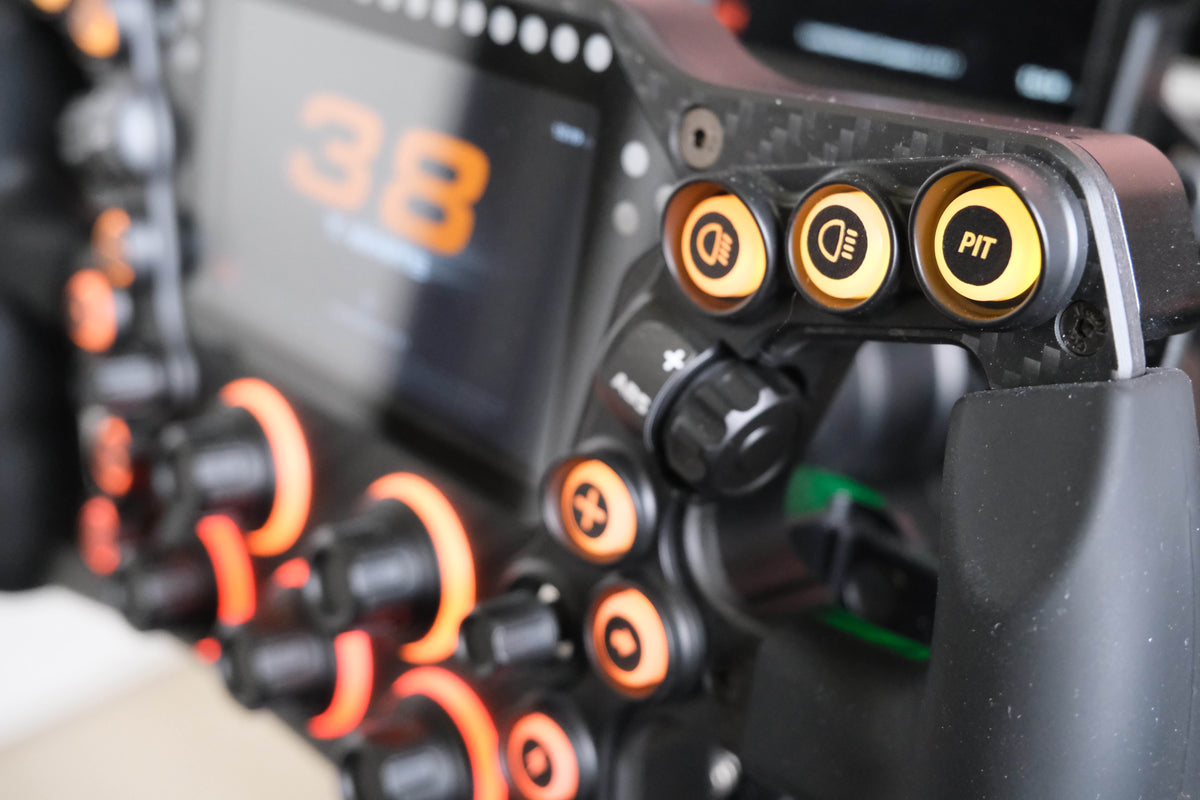 Sim Racing Button Cap Stickers 8mm Button Cap Sticker Bundle – Lovely Sim Racing