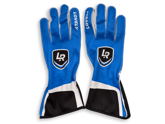 Lovely Sim Racing Gloves Long v2 (Blue)