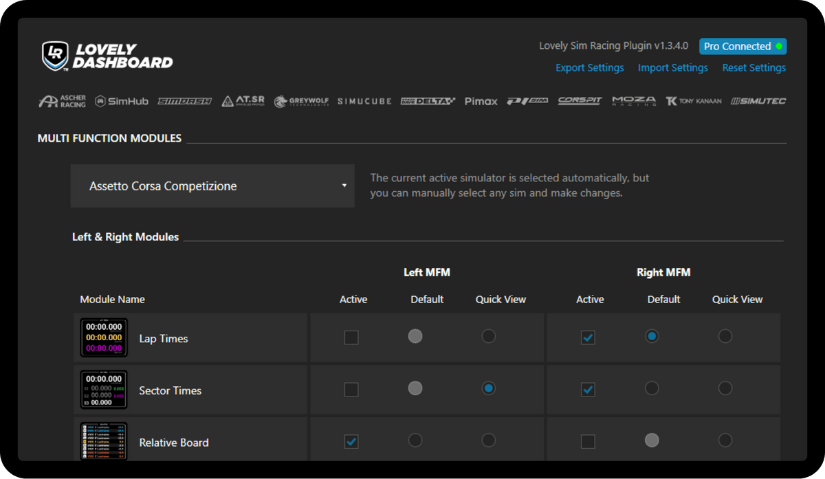 Lovely Sim Racing Lovely Plugin – Lovely Sim Racing
