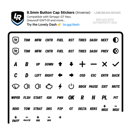 Simagic GT Neo Stickers – Lovely Sim Racing